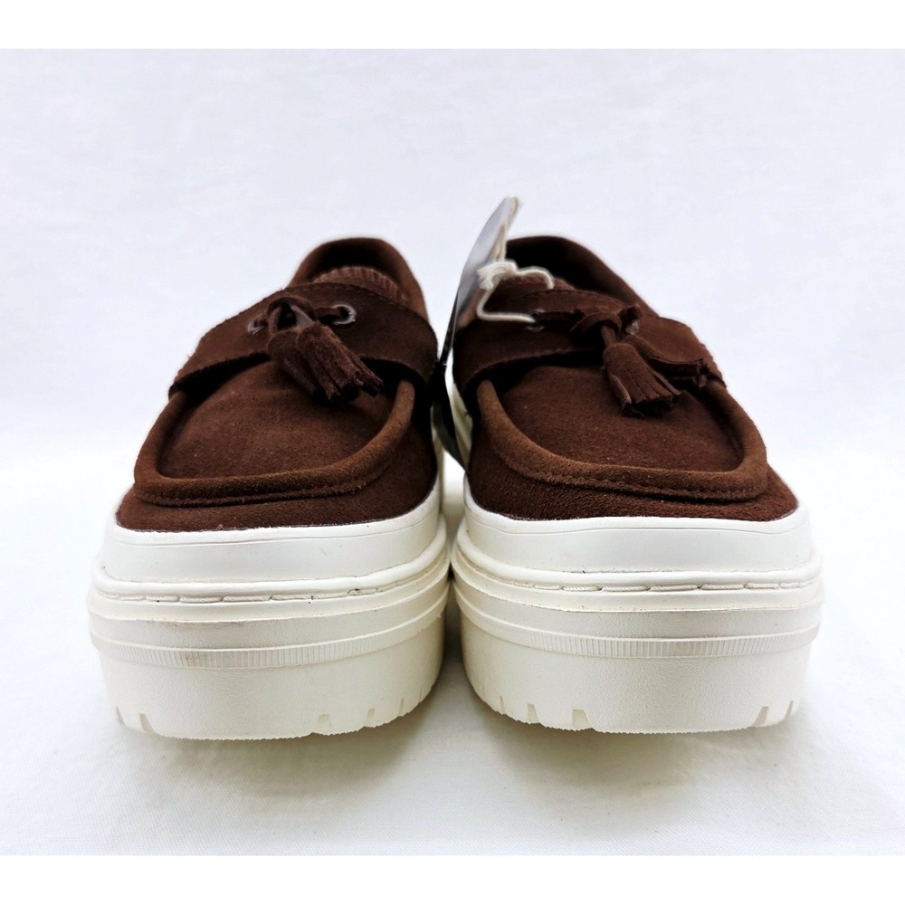 Chuck Taylor All Star Lugged Heel Loafer Platform Suede - Size 7.5 - Picture 3 of 8